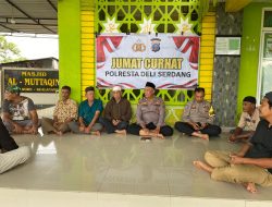 Polresta Deli Serdang Gelar Kegiatan Jumat Curhat, Dengarkan Keluhan Dan Masukan Masyarakat