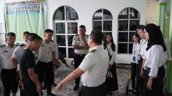 Rutan Kelas I Medan Gelar Gotong Royong Bersihkan Masjid Sambut Ramadhan