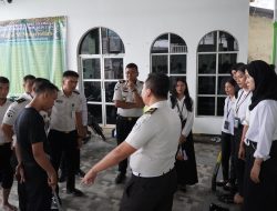 Rutan Kelas I Medan Gelar Gotong Royong Bersihkan Masjid Sambut Ramadhan