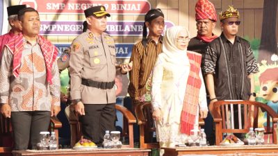 Forkopimda Kota Binjai Kompak Hadiri Upacara Hardiknas Di Smpn 9, Pakaian Adat Jadi Simbol Kebhinekaan
