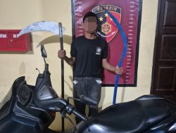 Polresta Deli Serdang Bersama Polda Sumut Gagalkan Aksi Tawuran Geng Motor