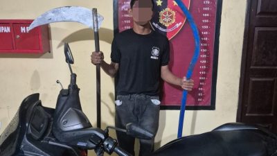 Polresta Deli Serdang Bersama Polda Sumut Gagalkan Aksi Tawuran Geng Motor