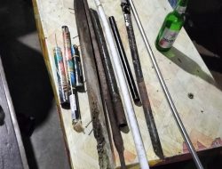 Personel Gabungan Polres Karo Sigap Redam Tawuran Antar Pemuda di Kineppen