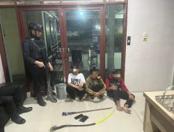 Patroli Dini Hari Brimob Polda Sumut Berhasil Gagalkan Tawuran dan Balap Liar di Kota Medan