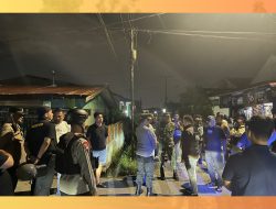 Brimob Polda Sumut Hadir di Tengah Malam, Patroli Gabungan KRYD Persempit Ruang Gerak Pelaku Kejahatan Jalanan