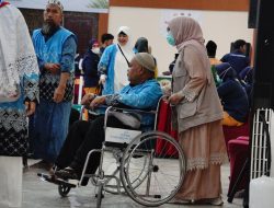 Dari Tanah Suci ke Tanah Air, 359 Jemaah Kloter 08 Debarkasi Medan Tiba Selamat, Ketua PPIH Ajak Jaga Kemabruran Haji