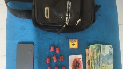 Pemilik Ganja 12,36 Gram Berhasil Diamankan Polres Pematangsiantar di jalan Merbou