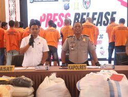 Semester I 2026, Polres Simalungun Ringkus 69 Tersangka Kejahatan 3C dan Bongkar Perdagangan Satwa Dilindungi