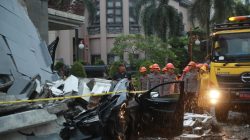 Brimob Polda Sumut Turunkan Tim Jibom, KBR, dan SAR Tangani Ledakan Rumah di Grand Polonia Medan