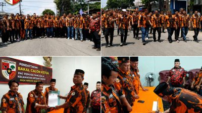 Diiringi Dukungan Penuh Pengurus Ranting, Guntur Sahputra Resmi Daftar Bakal Calon Ketua PAC Pemuda Pancasila Medan Denai