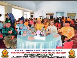 Pelantikan PW ISMI Sumut Meriah, Nispul Khoiri Katakan ISMI Adalah Pusat Pemikiran Melayu.