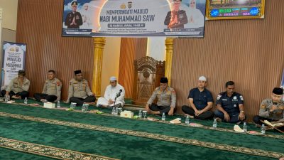 Peringati Maulid Nabi Muhammad SAW 1448 H, Polres Binjai Ajak Personel Teladani Akhlak Rasulullah