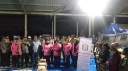 Gunung Sinabung Masih Siaga, Polri Terus Perkuat Pengamanan dan Layanan bagi 374 Warga di Pengungsian