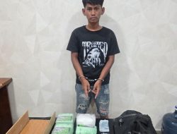Satres Narkoba Polres Asahan Gagalkan Pengiriman 5 Kg Sabu dan 285 Butir Ekstasi ke Madura