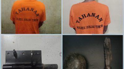 Kapolres Binjai Tegaskan Komitmen Berantas Kejahatan, Terduga Pencuri 20 Tandan Sawit Diamankan