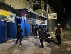 Tim Macan Polres Pelabuhan Belawan Amankan Sajam Saat Patroli