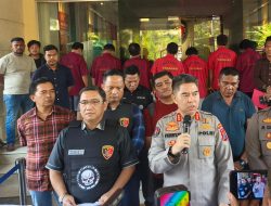3 Minggu, Polda Sumut Ungkap 654 Kasus Curas-Curat, 712 Tersangka Diamankan