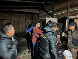 Polres Karo Gerebek Lokasi Diduga Sarang Narkoba di Berastagi, Tujuh Orang Positif Metamfetamina