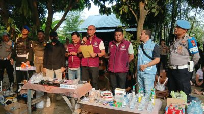 Polda Sumut Gerebek Sarang Narkoba di Percut Sei Tuan, 27 Orang Positif dan 2 Diduga Pengedar
